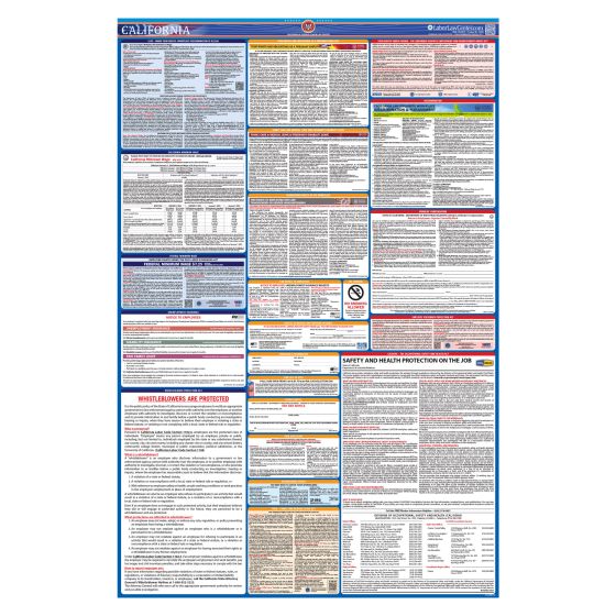 California Labor Law Poster