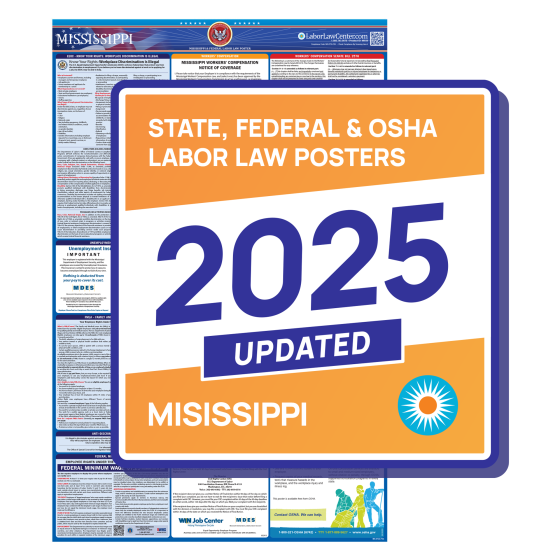 Mississippi Labor Law Poster