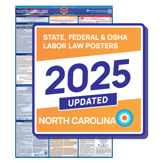 North Carolina Labor Law Poster