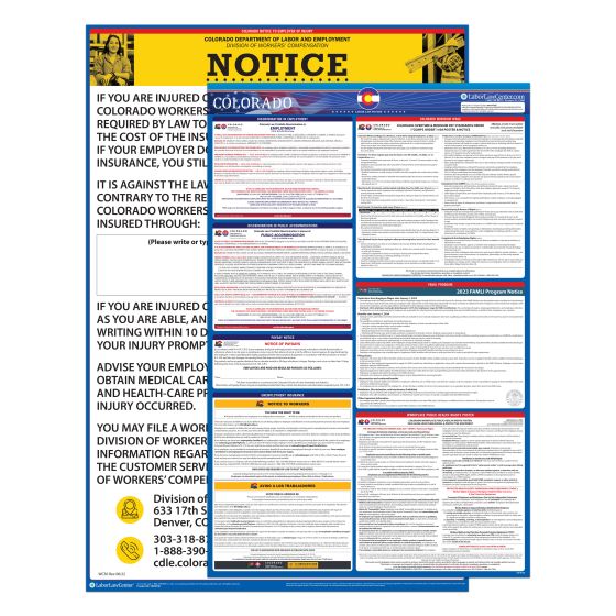 Colorado State Labor Law Poster