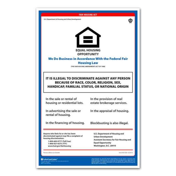 Fair Housing Poster