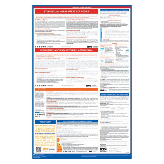 New York City Labor Law Poster