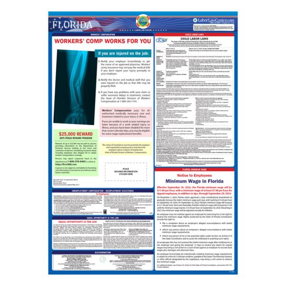 Florida State Labor Law Poster