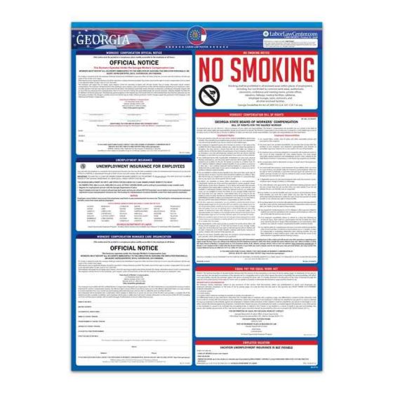 Georgia State Labor Law Poster