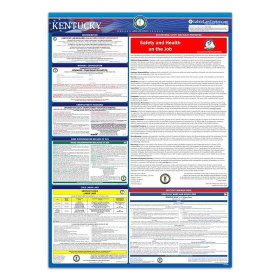 Kentucky State Labor Law Poster