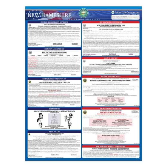New Hampshire State Labor Law Poster